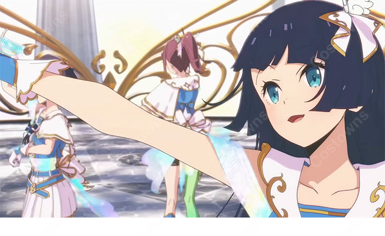 イキヅライブ! LOVELIVE! BLUEBIRD Dou-Da? DOING! ブルーバースリフレクション コスプレ衣装 高橋ポルカ 佐々木翔音 麻布麻衣 COSTOWNS-6