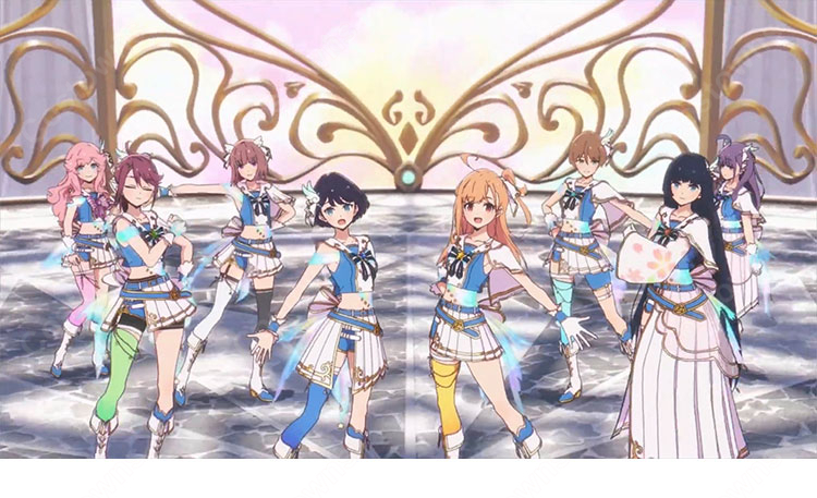 イキヅライブ! LOVELIVE! BLUEBIRD Dou-Da? DOING! ブルーバースリフレクション コスプレ衣装 高橋ポルカ 佐々木翔音 麻布麻衣 COSTOWNS-1