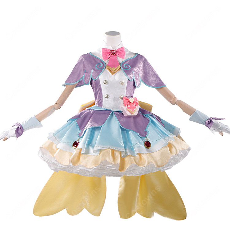 名探偵プリキュア! 明智あんな キュアアンサー コスプレ衣装 変身後 豪華フルセット COSTOWNS-2