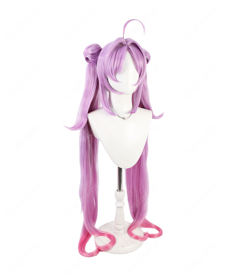 名探偵プリキュア！ 明智あんな キュアアンサー コスプレウィッグ 耐熱 高品質 かつら COSTOWNS-3