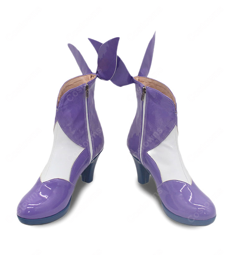 名探偵プリキュア！ 明智あんな キュアアンサー コスプレ靴 変身後 シューズ ブーツ COSTOWNS-2