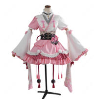 hololive ホロライブ 百鬼あやめ 和風メイド衣装 コスプレ衣装 COSTOWNS