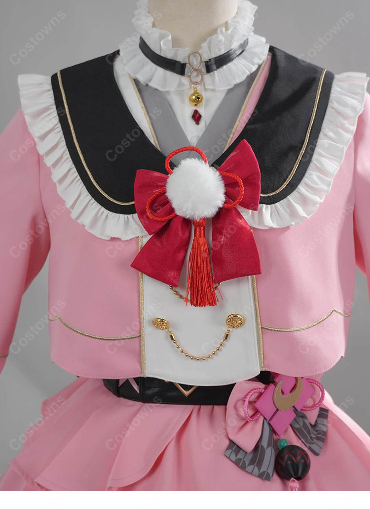 hololive ホロライブ 百鬼あやめ 和風メイド衣装 コスプレ衣装 COSTOWNS-9