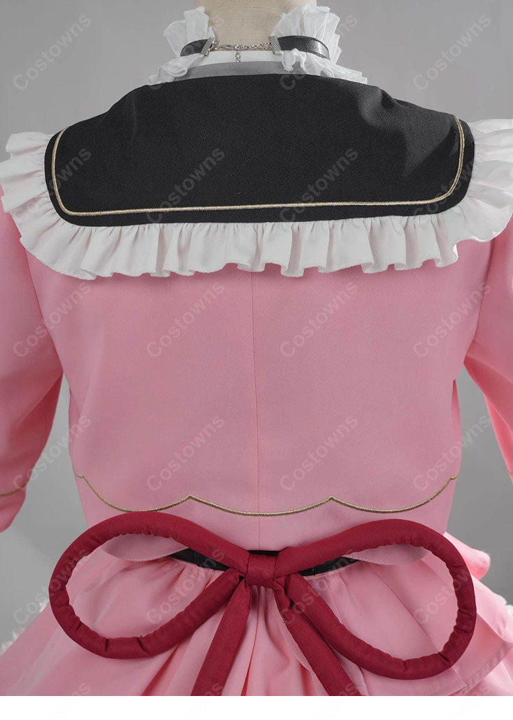 hololive ホロライブ 百鬼あやめ 和風メイド衣装 コスプレ衣装 COSTOWNS-10