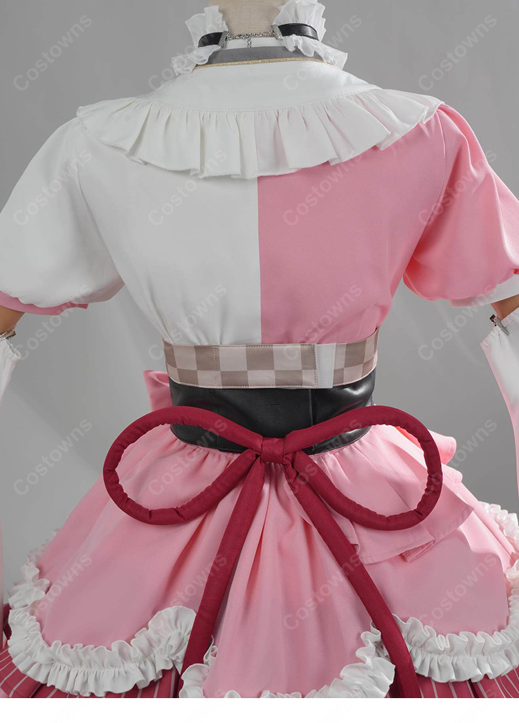 hololive ホロライブ 百鬼あやめ 和風メイド衣装 コスプレ衣装 COSTOWNS-15