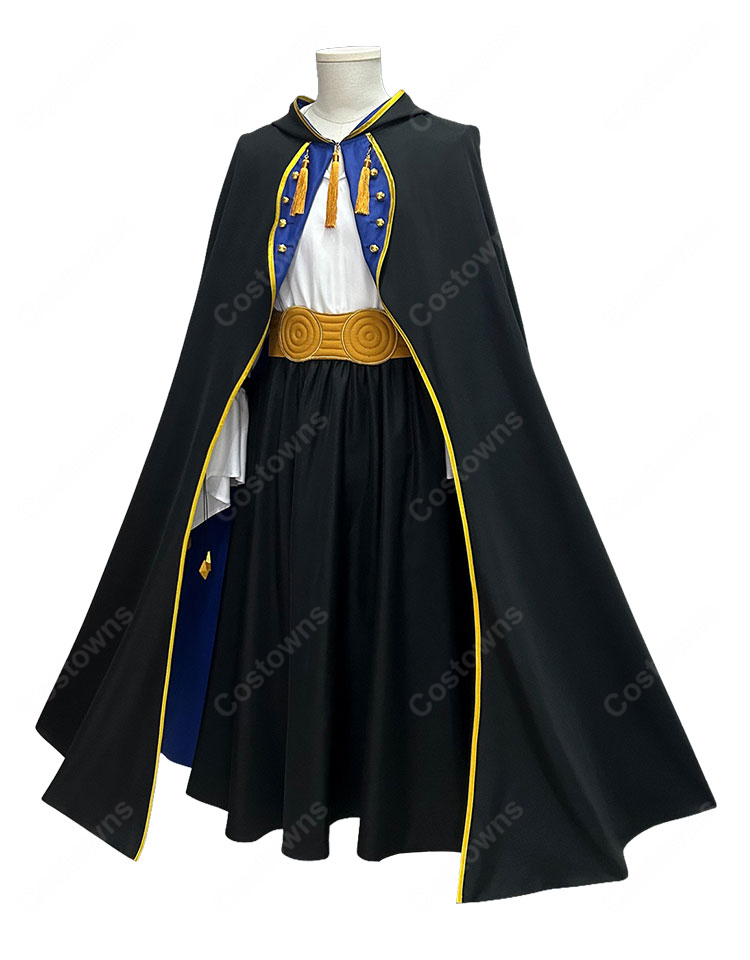 とんがり帽子のアトリエ オルーギオ コスプレ衣装 とんがり帽子・タッセル付き フルセット 魔法使い衣装 COSTOWNS-3