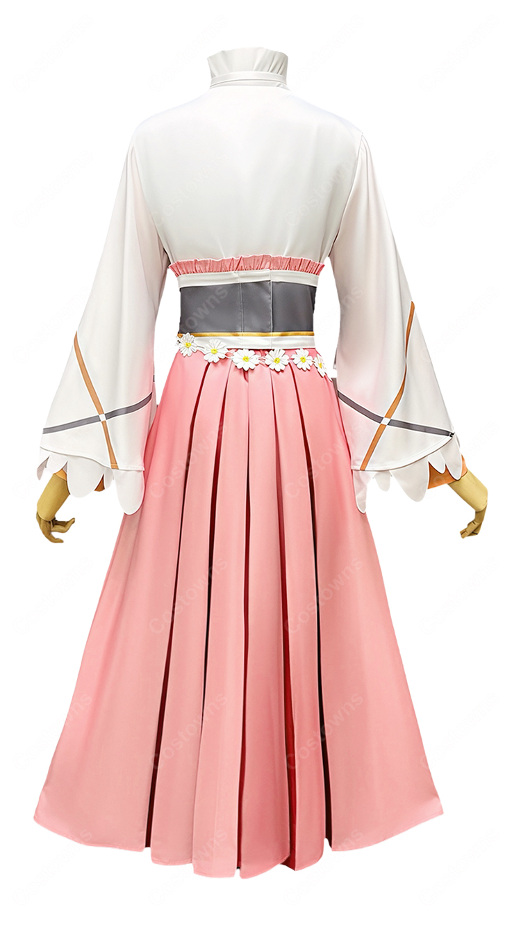 春夏秋冬代行者 花葉雛菊 コスプレ衣装 春の舞 和服 着物  COSTOWNS-4