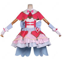 名探偵プリキュア! キュアミスティック 小林みくる コスプレ衣装 変身後 ドレス フルセット 高品質 撮影用 COSTOWNS