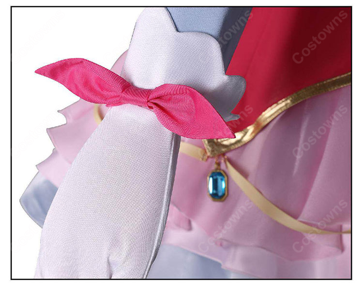 名探偵プリキュア! キュアミスティック 小林みくる コスプレ衣装 変身後 ドレス フルセット 高品質 撮影用 COSTOWNS-7