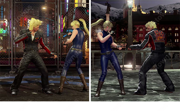 バーチャファイター2 サラ・ブライアント コスプレウィッグ ブロンド ポニーテール 耐熱 かつら COSTOWNS-3