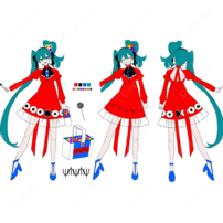 初音ミク パノプティコン プシ Ver. コスプレ衣装 r-906 楽曲衣装 ワンピース ドレス COSTOWNS(202×202)