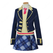 プリパラ パプリカ学園 冬制服 コスプレ衣装 6点セット アニメ変装 COSTOWNS(202×202)
