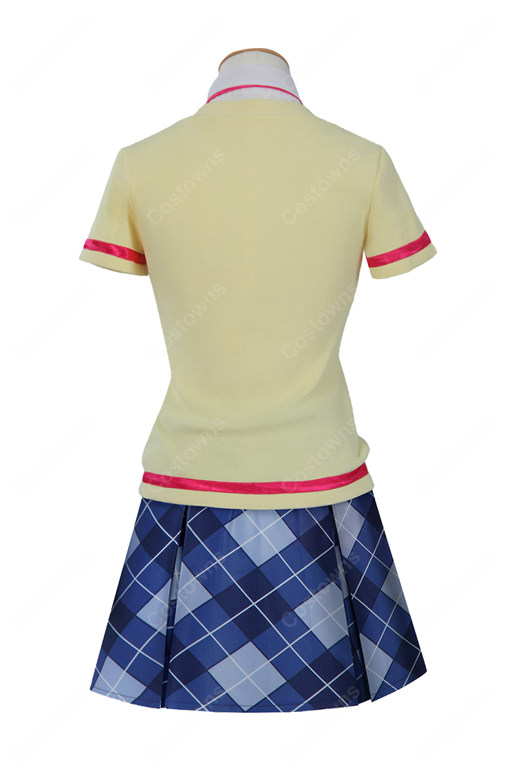 プリパラ パプリカ学園 冬制服 コスプレ衣装 6点セット アニメ変装 COSTOWNS-6