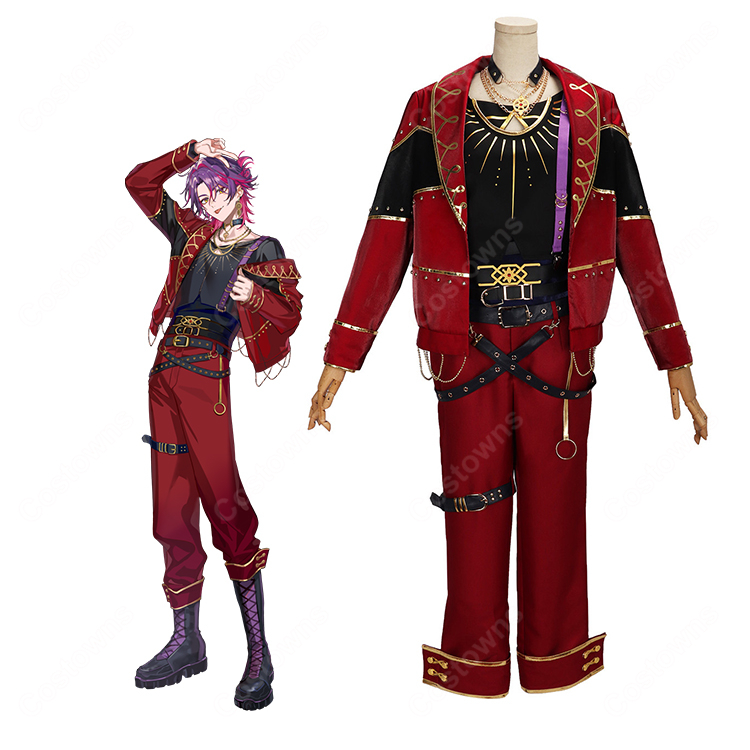 にじさんじ 渡会雲雀 コスプレ衣装 太陽組 ユニット衣装 VOLTACTION ステージ衣装 COSTOWNS-1