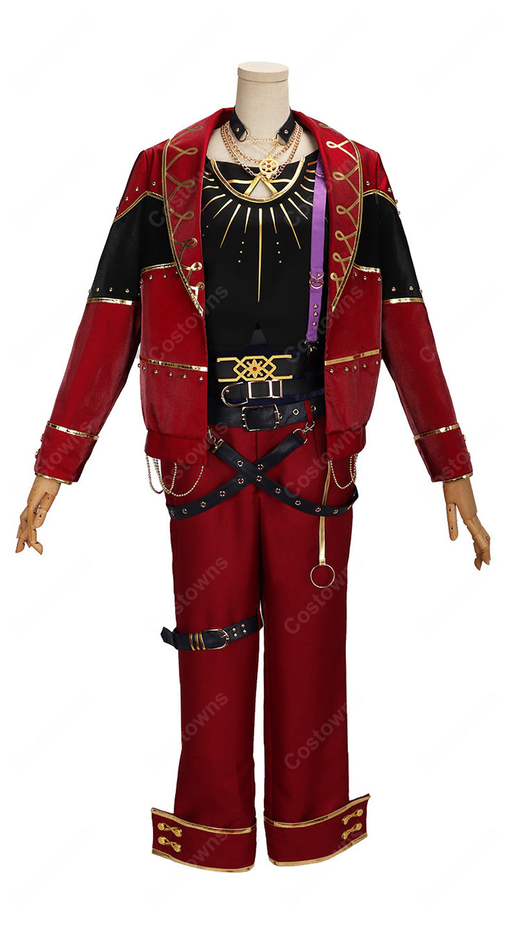 にじさんじ 渡会雲雀 コスプレ衣装 太陽組 ユニット衣装 VOLTACTION ステージ衣装 COSTOWNS-2