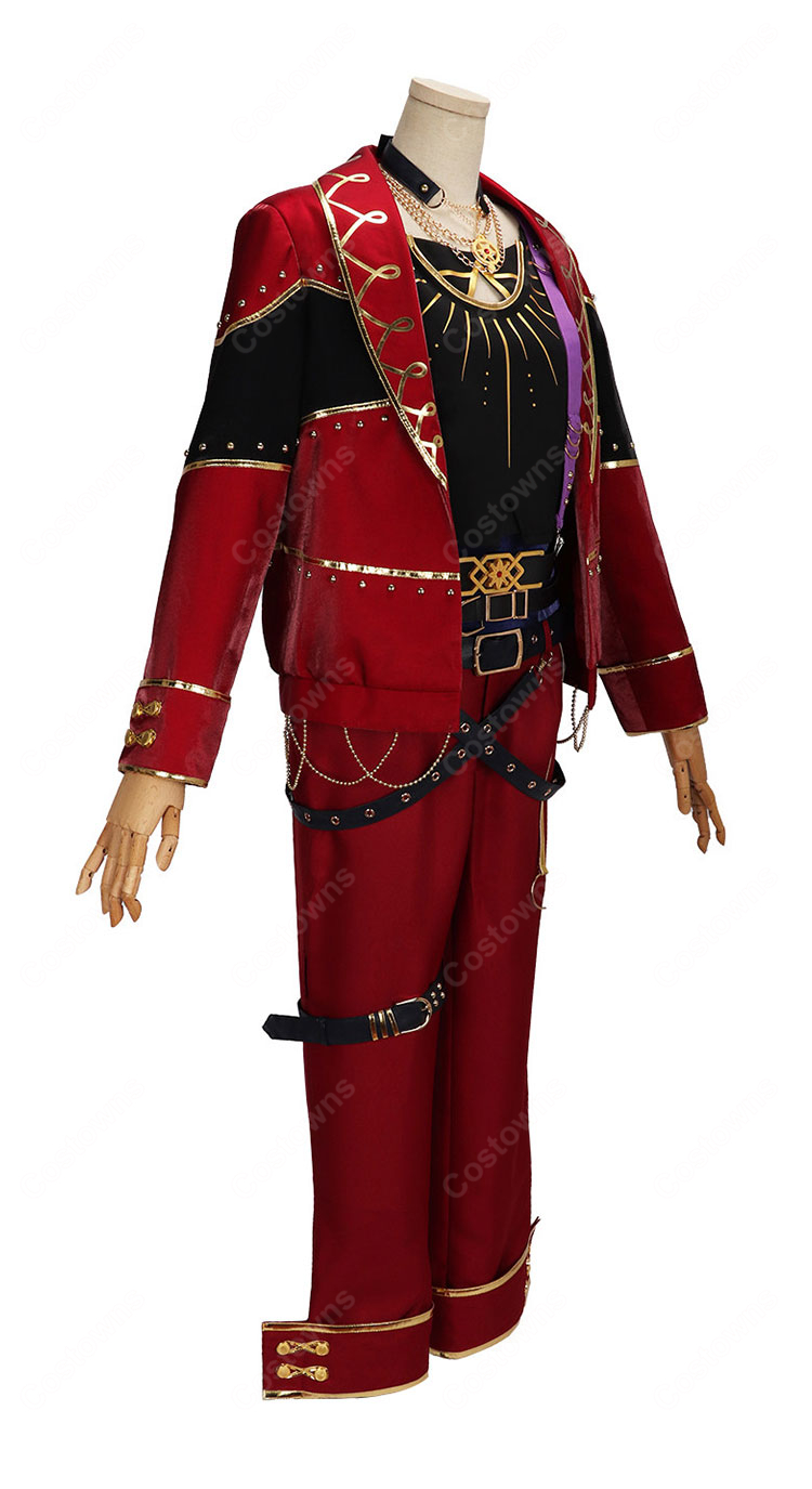 にじさんじ 渡会雲雀 コスプレ衣装 太陽組 ユニット衣装 VOLTACTION ステージ衣装 COSTOWNS-3