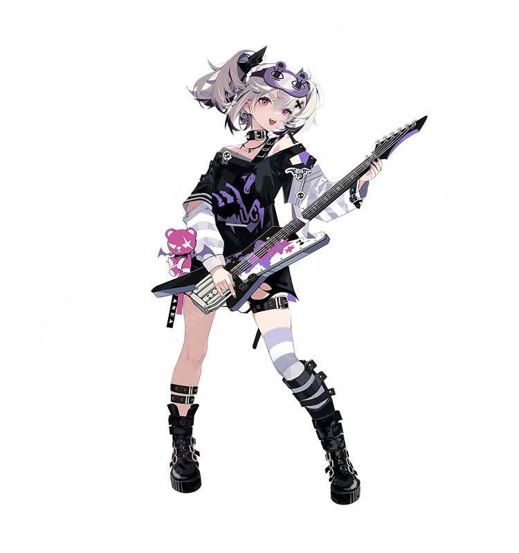 チェイシング·カレイドライダー ユウキ コスプレ衣装 地雷系 パンク ストリート風 高品質 再現 COSTOWNS-1