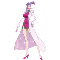 ONE PIECE ナイチン コスプレ衣装 ワールド海賊団 船医 セクシー コート チャイナドレス風 フルセット COSTOWNS