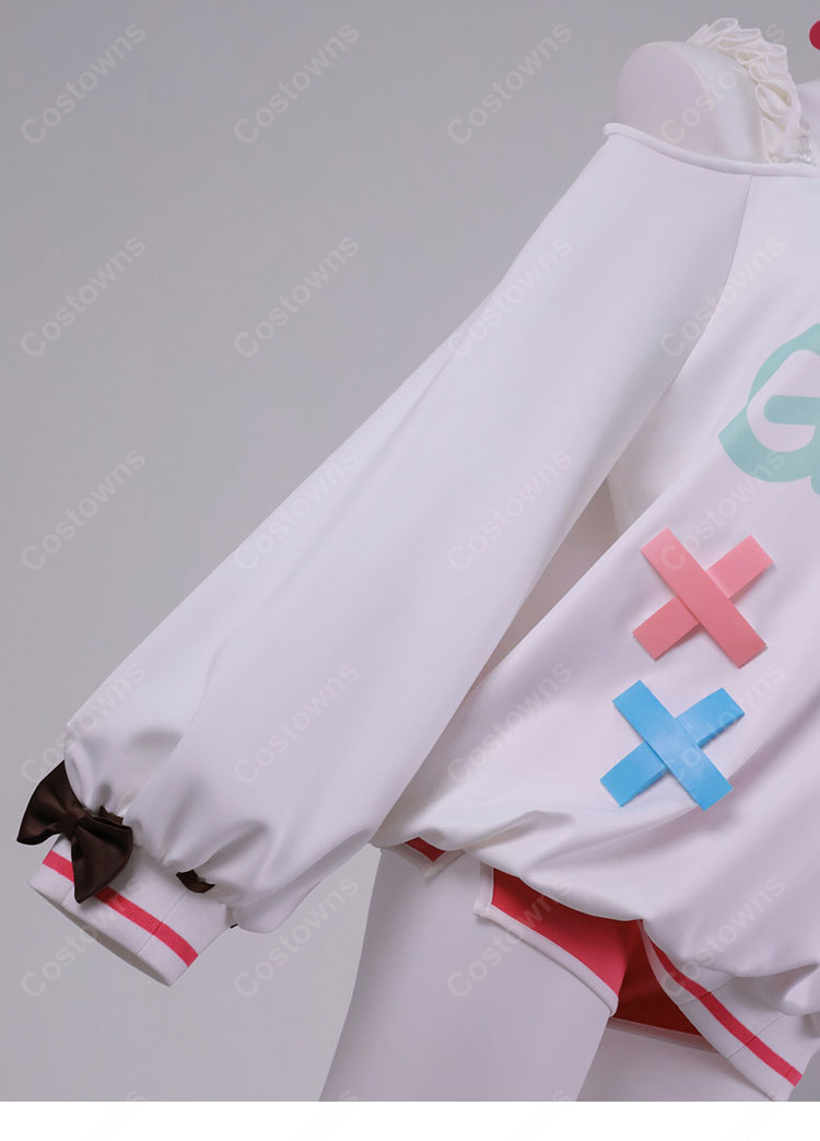 VTuber ミント・ファントーム 新衣装 コスプレ衣装 ルームウェア風  スウェット セット COSTOWNS-13