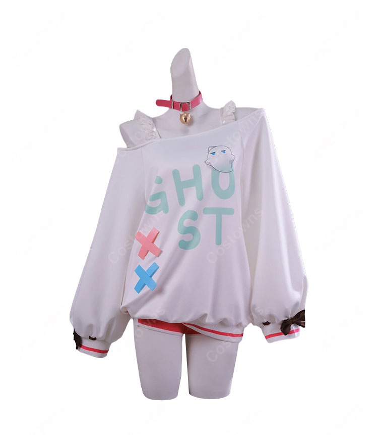 VTuber ミント・ファントーム 新衣装 コスプレ衣装 ルームウェア風  スウェット セット COSTOWNS-2
