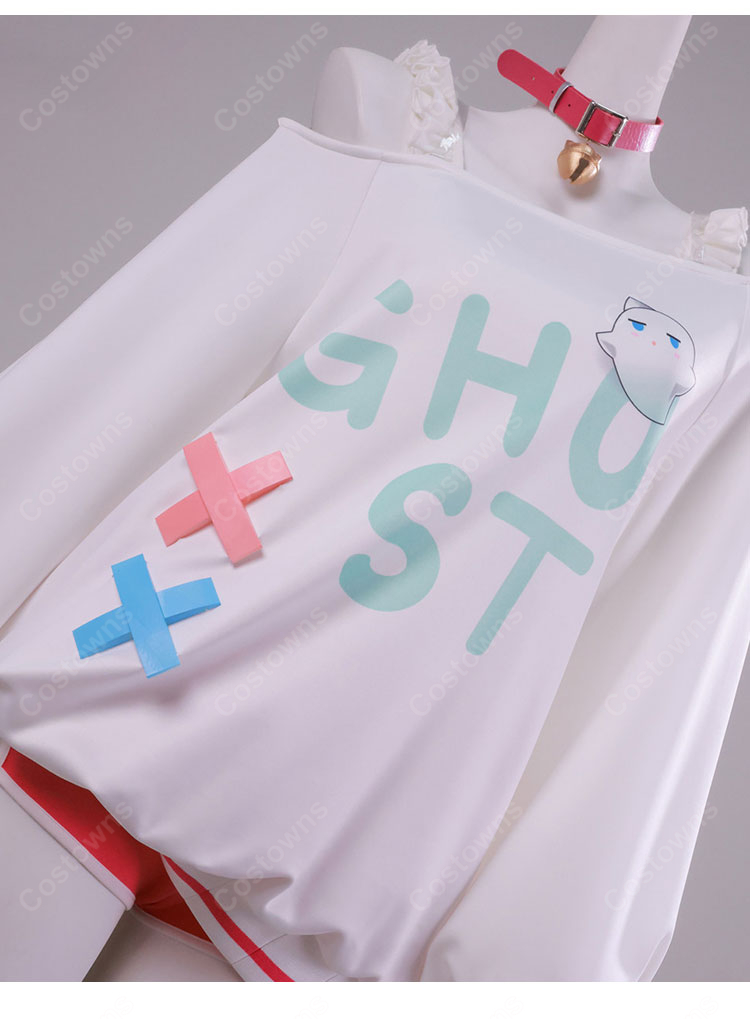 VTuber ミント・ファントーム 新衣装 コスプレ衣装 ルームウェア風  スウェット セット COSTOWNS-7