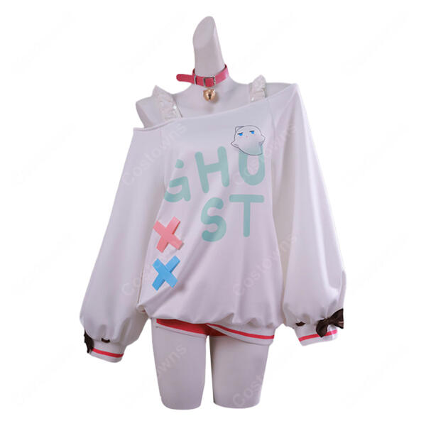 VTuber ミント・ファントーム 新衣装 コスプレ衣装 ルームウェア風 スウェット セット COSTOWNS元の画像