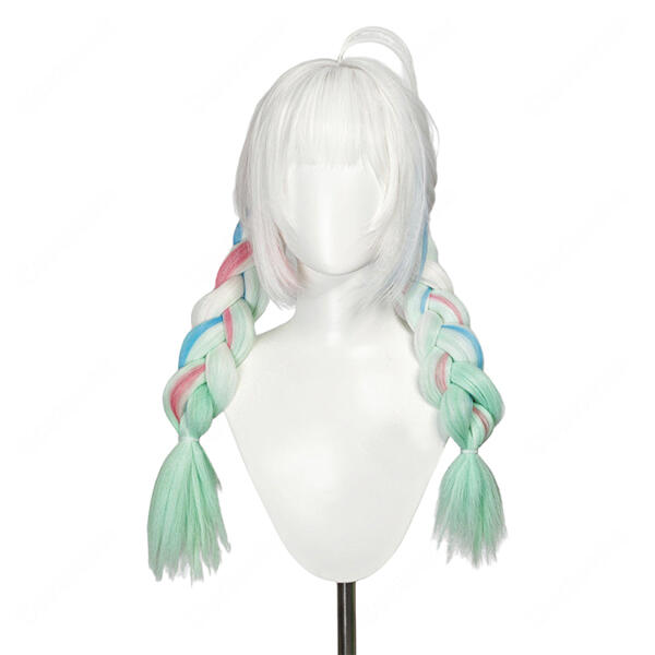 VTuber ミント・ファントーム 新衣装 コスプレウィッグ 耐熱 かつら COSTOWNS元の画像