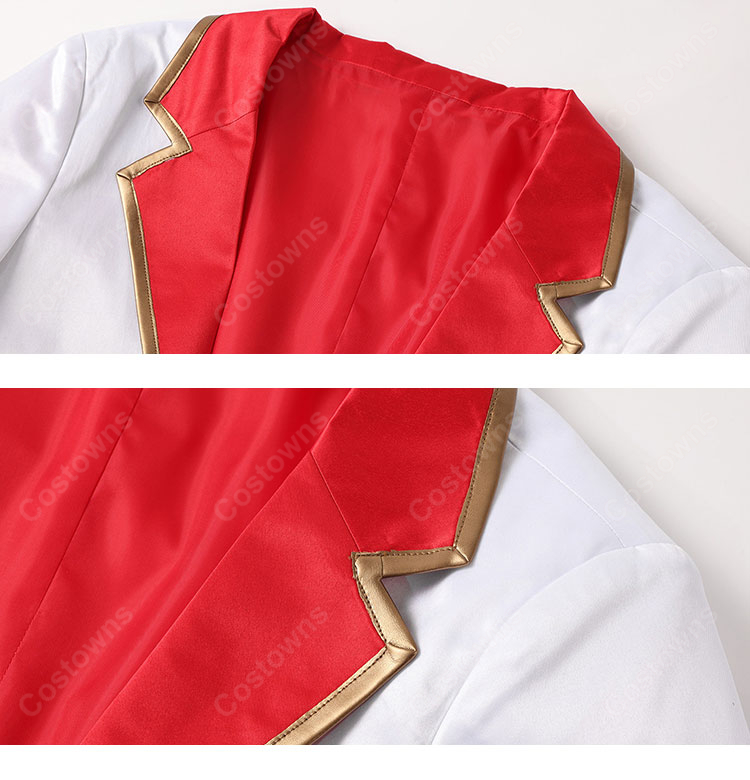 HUNDRED LINE -最終防衛学園- 澄野拓海 コスプレ衣装 1周年記念礼装 マント付き フルセット COSTOWNS-12