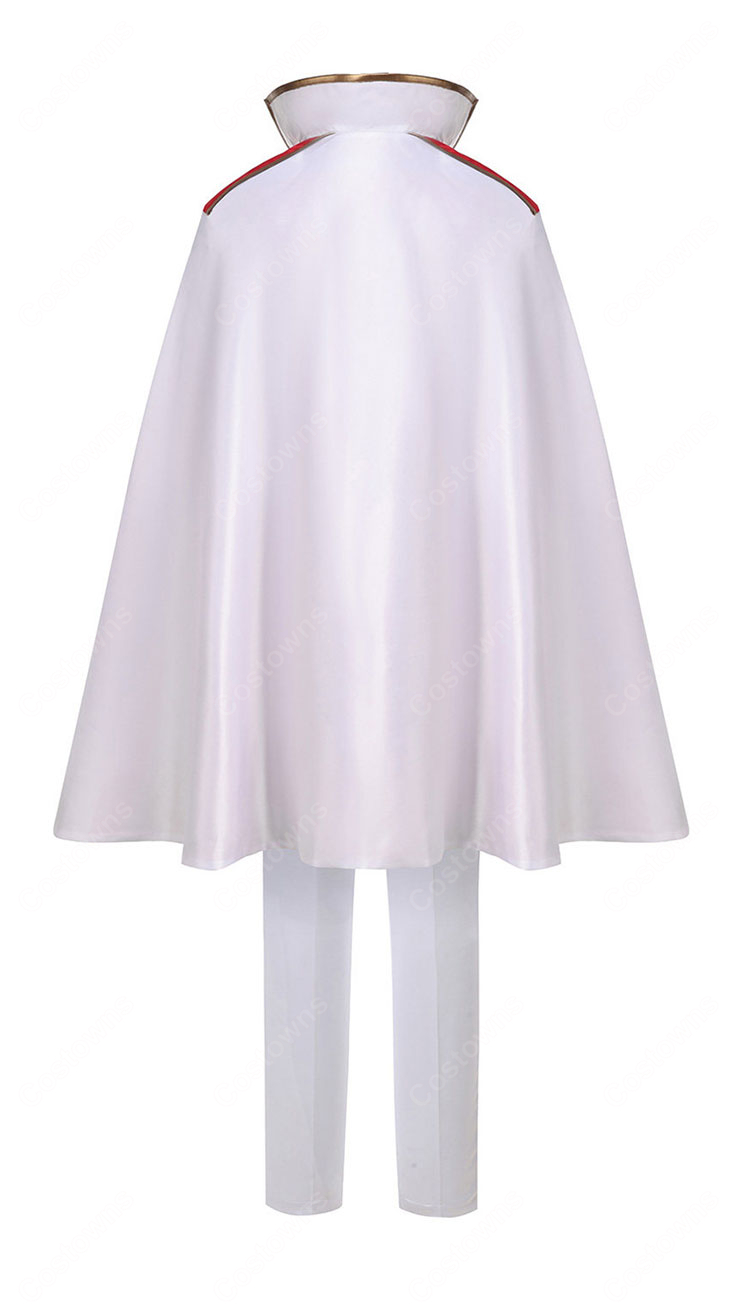 HUNDRED LINE -最終防衛学園- 澄野拓海 コスプレ衣装 1周年記念礼装 マント付き フルセット COSTOWNS-3