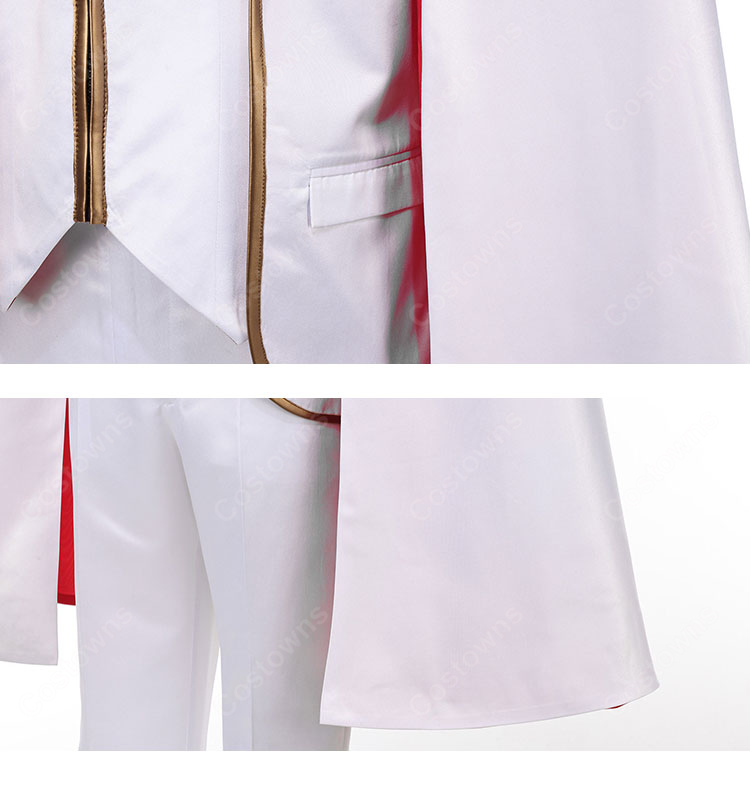 HUNDRED LINE -最終防衛学園- 澄野拓海 コスプレ衣装 1周年記念礼装 マント付き フルセット COSTOWNS-8