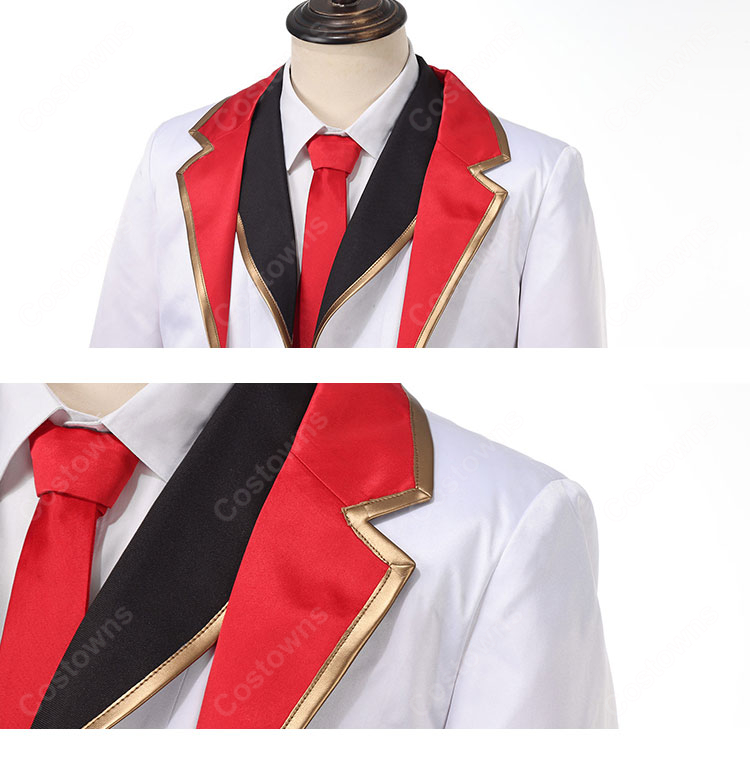 HUNDRED LINE -最終防衛学園- 澄野拓海 コスプレ衣装 1周年記念礼装 マント付き フルセット COSTOWNS-9