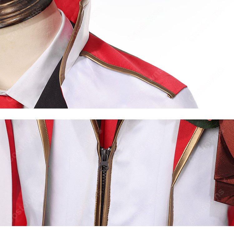 HUNDRED LINE -最終防衛学園- 澄野拓海 コスプレ衣装 1周年記念礼装 マント付き フルセット COSTOWNS-7