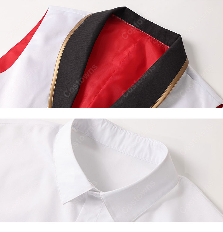 HUNDRED LINE -最終防衛学園- 澄野拓海 コスプレ衣装 1周年記念礼装 マント付き フルセット COSTOWNS-13