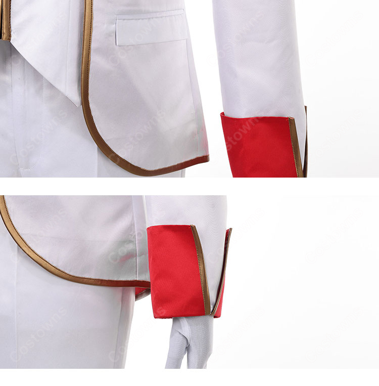 HUNDRED LINE -最終防衛学園- 澄野拓海 コスプレ衣装 1周年記念礼装 マント付き フルセット COSTOWNS-10