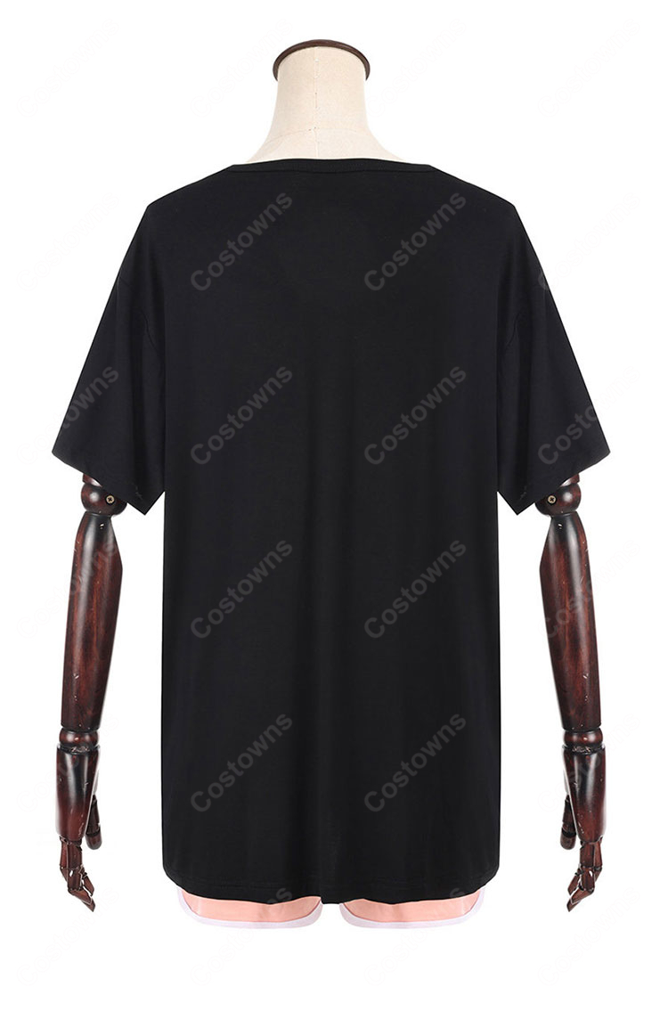 超かぐや姫！ かぐや コスプレ衣装 私服Ver. Tシャツ＆ショートパンツ セット ルームウェア COSTOWNS-3