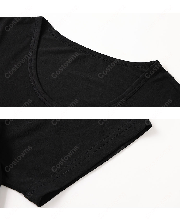 超かぐや姫！ かぐや コスプレ衣装 私服Ver. Tシャツ＆ショートパンツ セット ルームウェア COSTOWNS-4