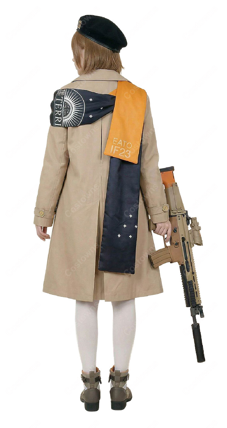 ドールズフロントライン SCAR-L コスプレ衣装 アウロラ小隊 エリナ 通常衣装 フルセット COSTOWNS-3