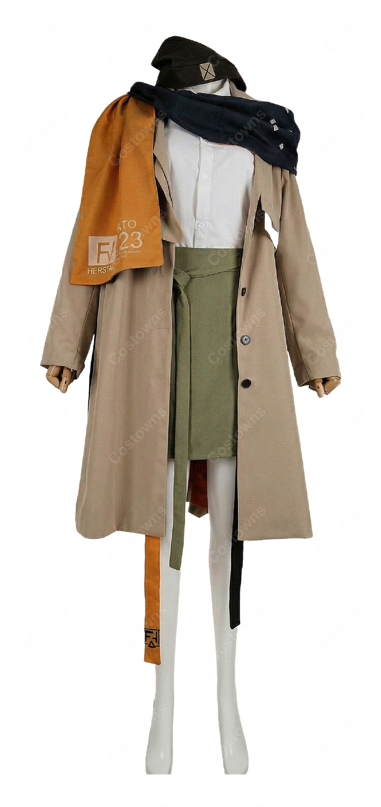 ドールズフロントライン SCAR-L コスプレ衣装 アウロラ小隊 エリナ 通常衣装 フルセット COSTOWNS-4