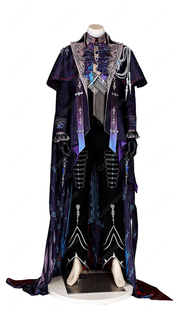 恋と深空 シン 盛宴の霧夜 コスプレ衣装 豪華セット 高品質 撮影用 COSTOWNS-2