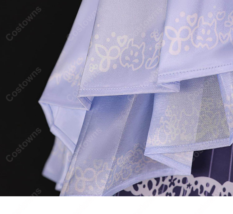 hololive ホロライブ ネリッサ・レイヴンクロフト ナイトタイムプリンセス衣装 コスプレ衣装  COSTOWNS-12