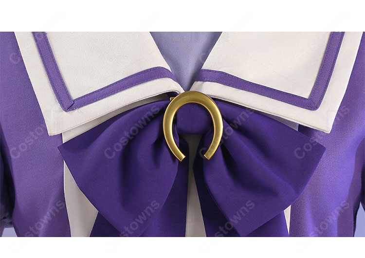ウマ娘 プリティーダービー トレセン学園制服 夏服 コスプレ衣装 高品質ツイル生地 フルセット COSTOWNS-5