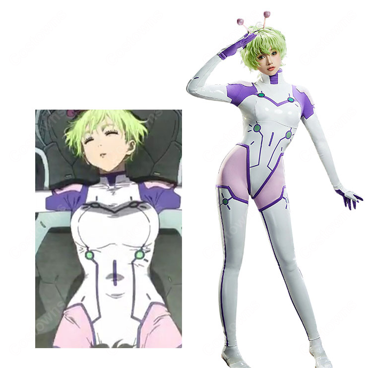 ダンダダン バモラ コスプレ衣装 ボディスーツ 戦闘服 フルセット 高品質 COSTOWNS-1