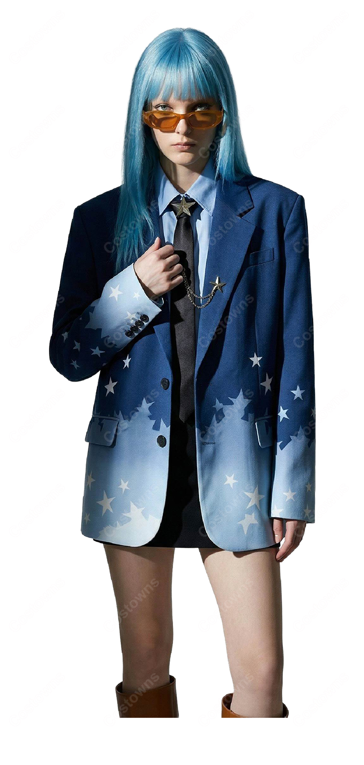 hololive 星街すいせい プリマドンナ コスプレ衣装 ホロライブ ステージ衣装 高品質 セット COSTOWNS-4