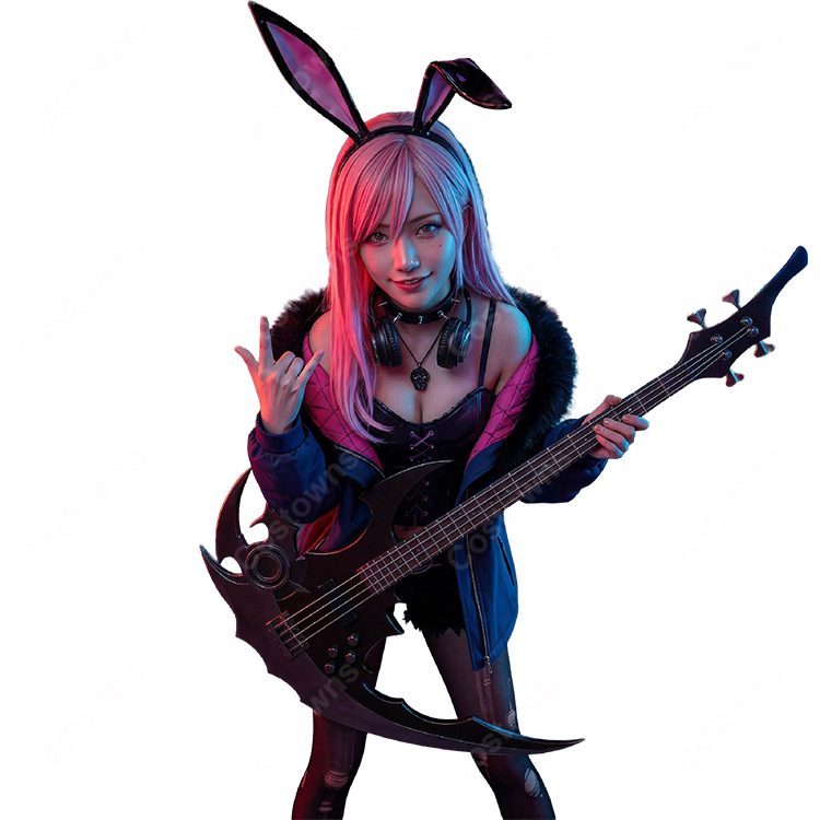 森カリオペ バニー衣装 コスプレ衣装 新衣装 ホロライブ｜COSTOWNS