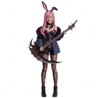 hololive ホロライブ 森カリオペ バニー衣装 新衣装 コスプレ衣装 パンク風 高品質 セット COSTOWNS(202×202)