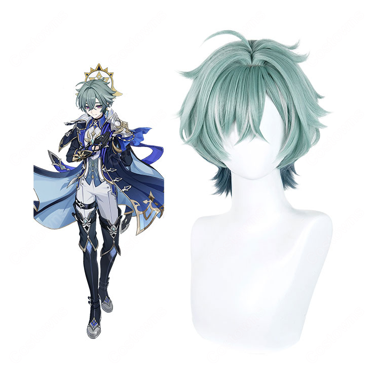 原神 ローエン コスプレウィッグ COSTOWNS-1