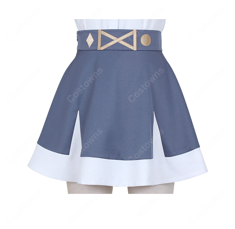 イキヅライブ！ LOVELIVE! BLUEBIRD 高橋ポルカ コスプレ衣装 夏制服 セット COSTOWNS-5