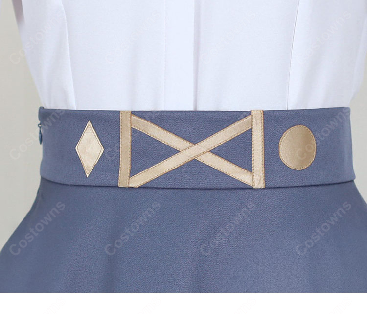 イキヅライブ！ LOVELIVE! BLUEBIRD 高橋ポルカ コスプレ衣装 夏制服 セット COSTOWNS-10