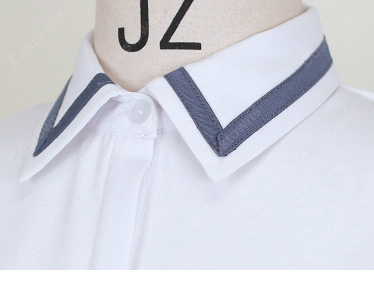 イキヅライブ！ LOVELIVE! BLUEBIRD 高橋ポルカ コスプレ衣装 夏制服 セット COSTOWNS-9