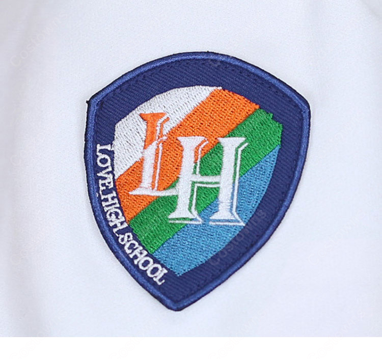 イキヅライブ！ LOVELIVE! BLUEBIRD 高橋ポルカ コスプレ衣装 夏制服 セット COSTOWNS-8